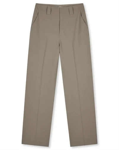 Mads Nørgaard - Dense Weave Carlson Bukser - Walnut